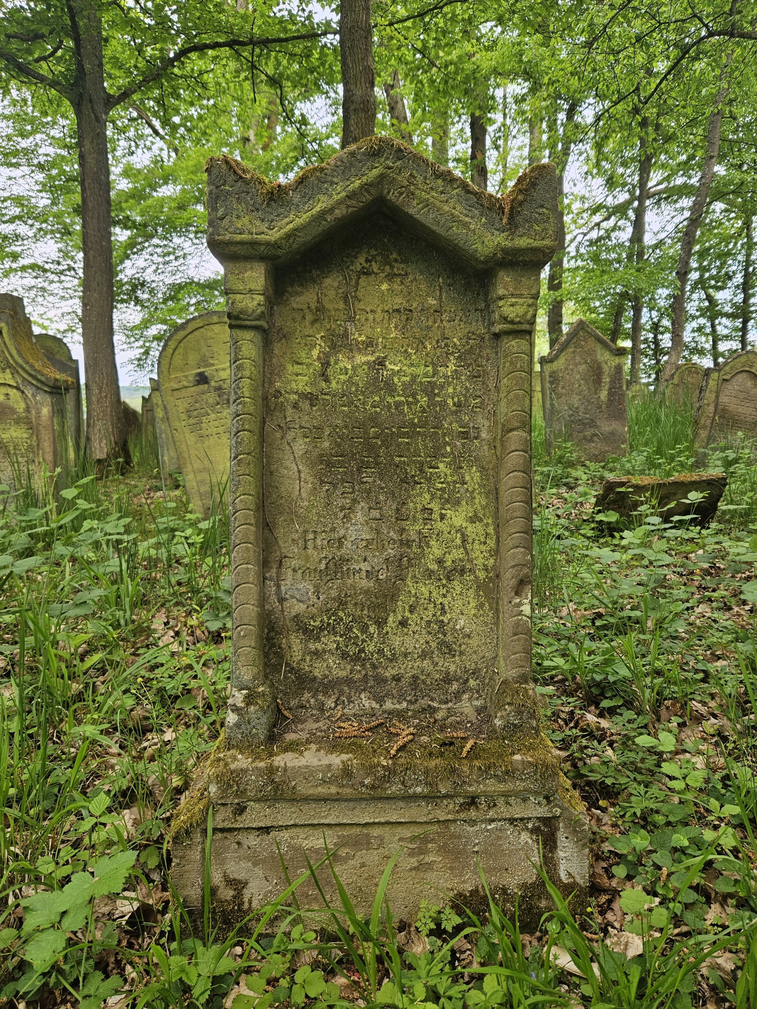 Grabstein Mindel Maier (Foto: Stadtarchiv Buchen)