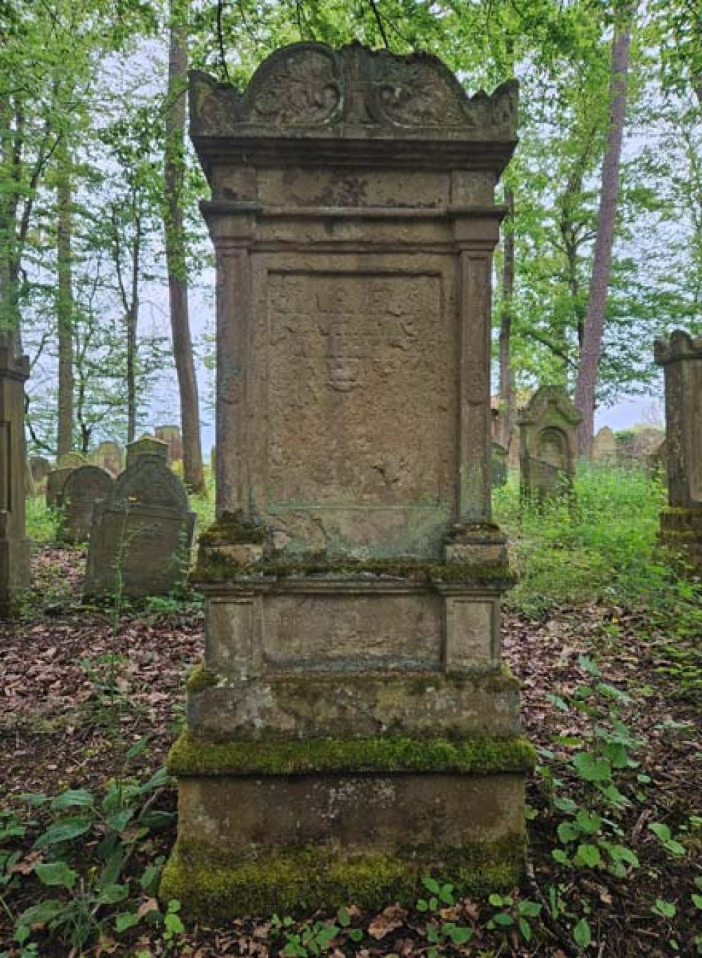 Das Grab von Joseph Heidelberger. (Foto: Stadtarchiv Buchen)
