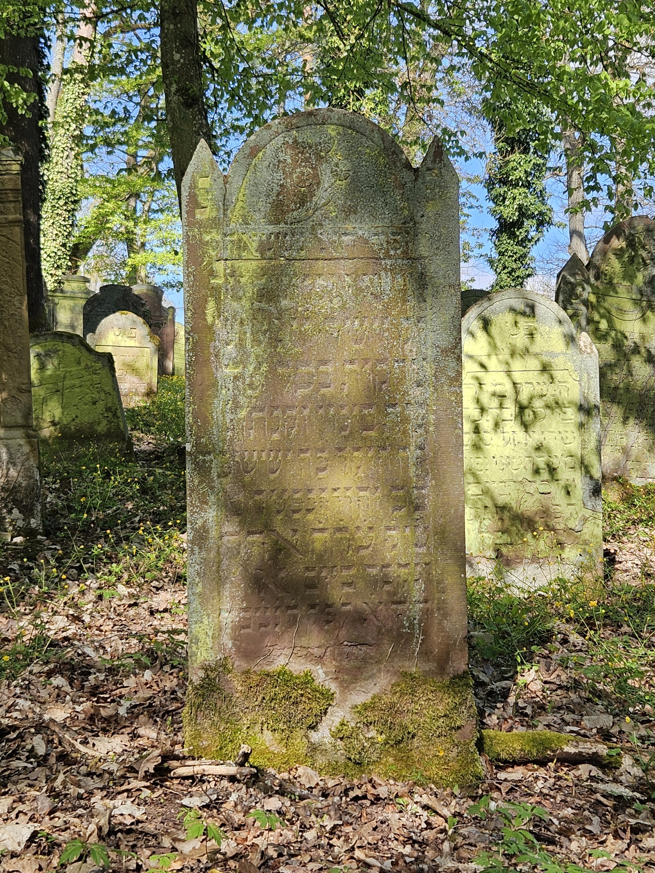 Grab von Zacharias Sinsheimer (Foto: Stadtarchiv Buchen)