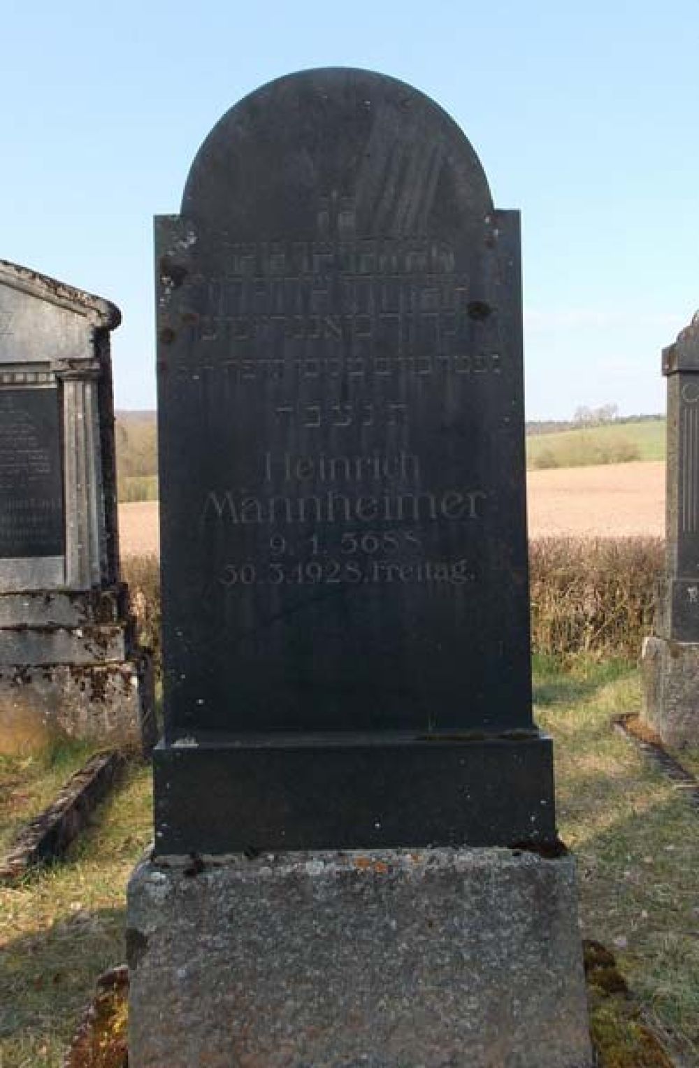 Grab von Heinrich Mannheimer